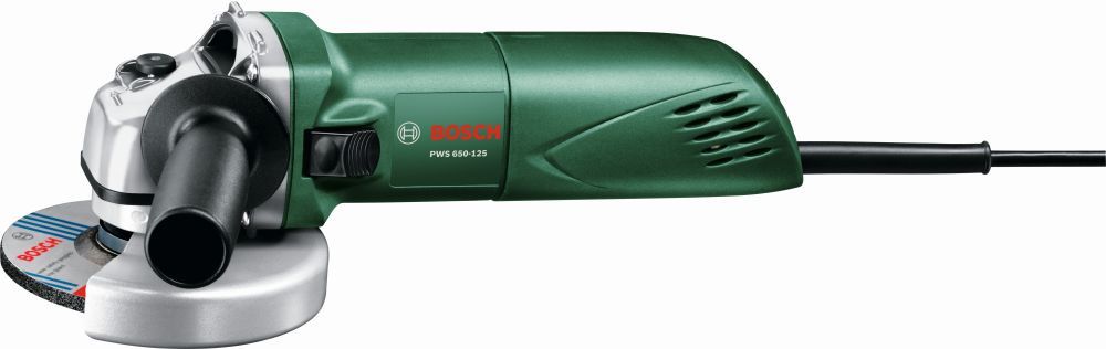 Углошлифовальная машина Bosch PWS 650-125 650Вт 11000об/мин рез.шпин.:M14 d=125мм