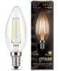 gauss 103801105 Лампа Filament на 5Вт Е14 свеча 2700К-420Лм