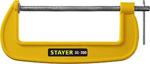 STAYER SG-200, 200 мм, чугунная струбцина G (3215-200)
