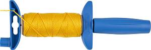 ЗУБР 30 м, желтый, нейлоновый шнур для строительных работ (06410-30)