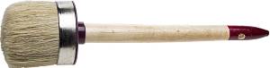 ЗУБР УНИВЕРСАЛ, 45мм, светлая натуральная щетина, деревянная ручка, все виды ЛКМ, круглая кисть (01501-45)