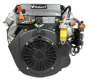 Habert Двигатель дизельный HD2V910 D25.4 мм 20А
